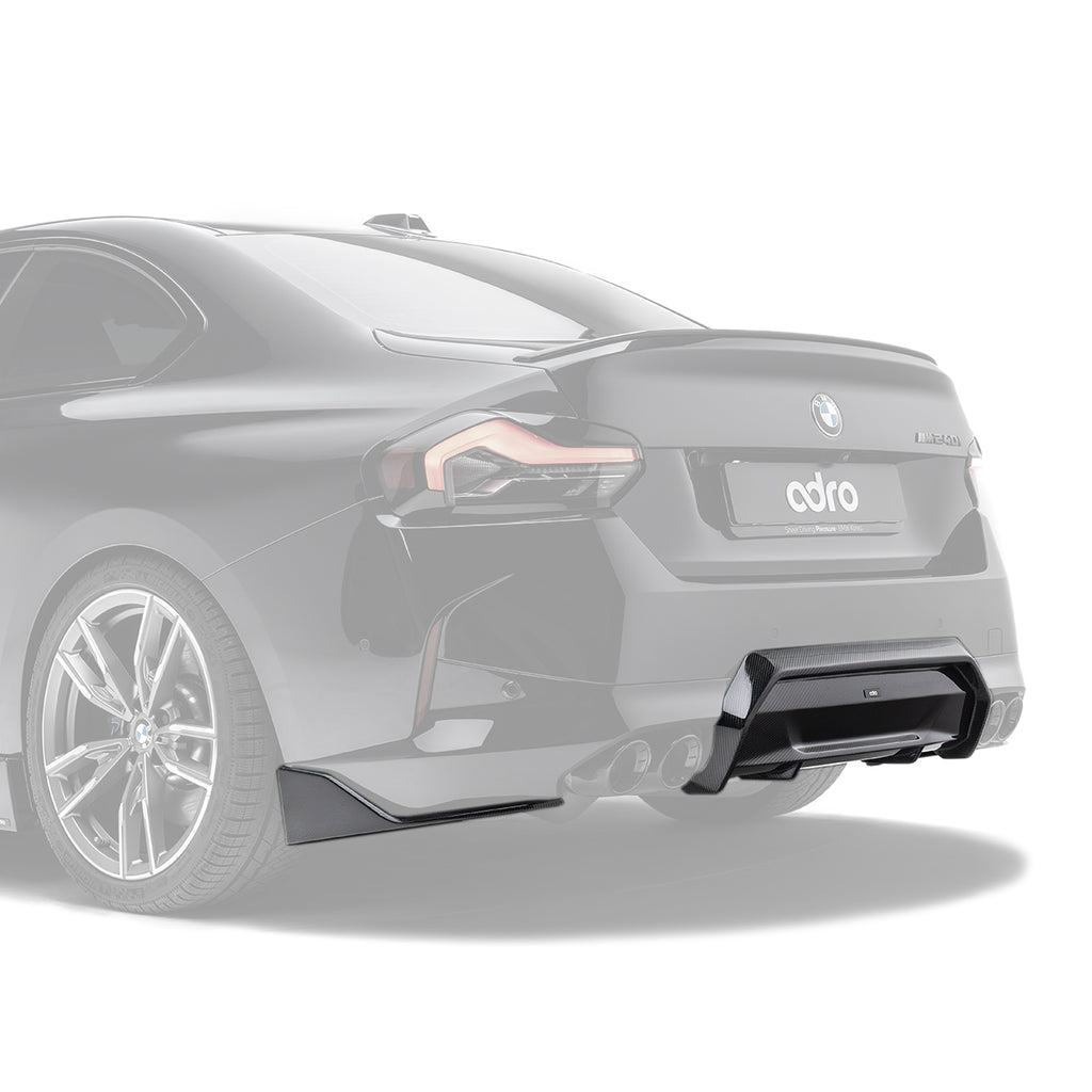 Adro BMW G42 M240i Carbon Fiber Rear Diffuser