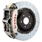 Brembo F85 X5M / F86 X6M GT-R big brake kit with 405x34mm 2-piece front brakes and six-piston calipers for BMW models.