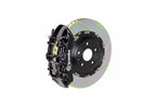 Brembo F85 X5M / F86 X6M GT big brake kit with 405mm slotted black front brake rotors and 2-piece design for BMW SUVs.
