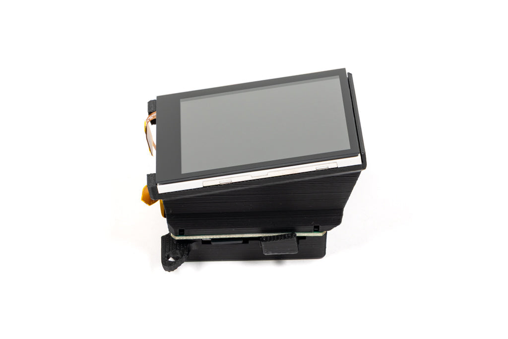 CANchecked MFD28 Gen2 2.8-inch multi function display for the Audi B4 80 shown on a white background