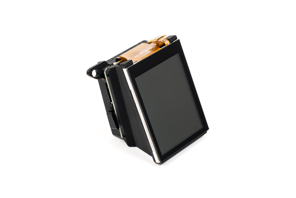 CANchecked MFD28 Gen2 2.8-inch multi function display for the Audi B4 80 shown on a white background