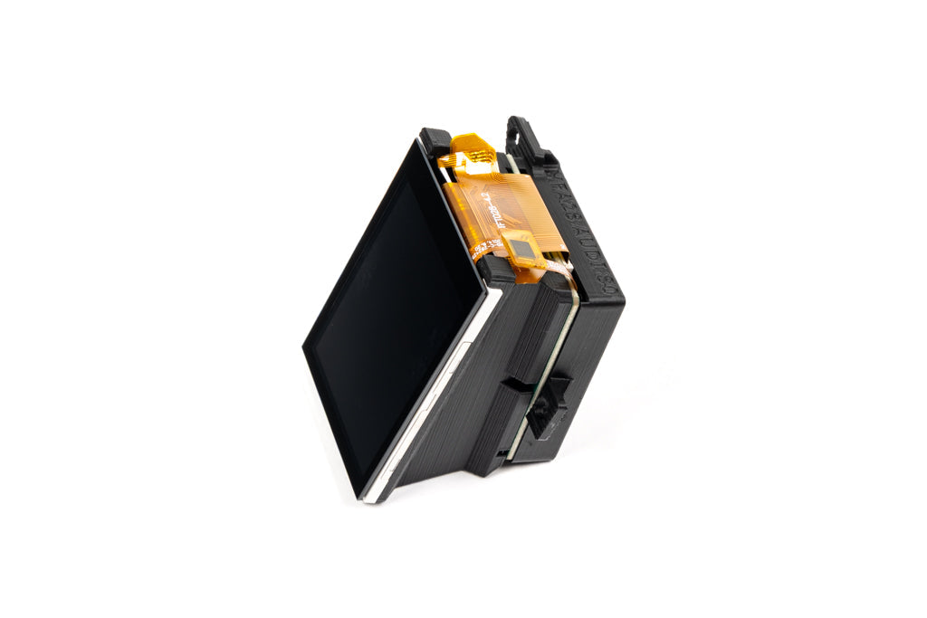 CANchecked MFD28 Gen2 2.8-inch multi function display for the Audi B4 80 shown on a white background