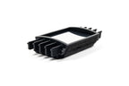 CANchecked MFD32 Gen2 3.2-inch multi-function display for Audi C7 A6, S6, A7, and S7 shown on a white background, featuring a vehicle-specific air vent integration, touchscreen interface, and real-time vehicle diagnostics and performance monitoring.