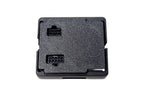 CANchecked MFD28 Gen2 2.8-inch multi-function display for BMW E28 M5 and 5-Series (LHD) shown on a white background with OEM-style air vent integration.
