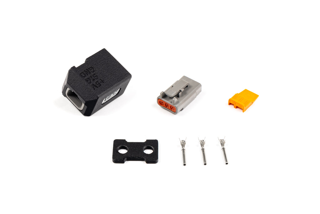 CANchecked BST10 Boost Sensor with 6.5 bar (95 psi) relative pressure measurement range displayed on a white background.