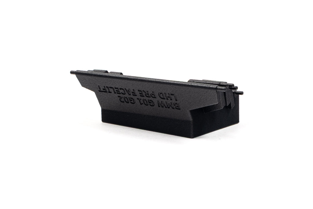 CANchecked MFD28 Multi Function Display for BMW F97 X3M and F98 X4M Pre-LCI shown on a white background with OEM-style integration and advanced vehicle data display functionality