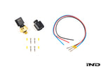 CANchecked FLP01 oil and fuel pressure sensor with M10x1 thread displayed on a white background, designed for monitoring oil, fuel, and water pressure with CANchecked displays and compatible aftermarket engine management systems.