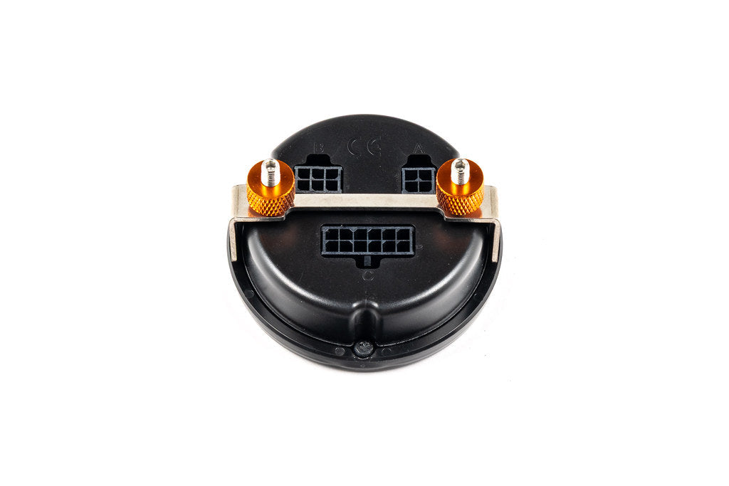 CANchecked MFD15 Gen2 1.5-inch multi-function display for Ford Fiesta MK5, MK6, and MK7 shown on a white background, featuring an OLED display, vehicle-specific fitment, and real-time vehicle data monitoring.