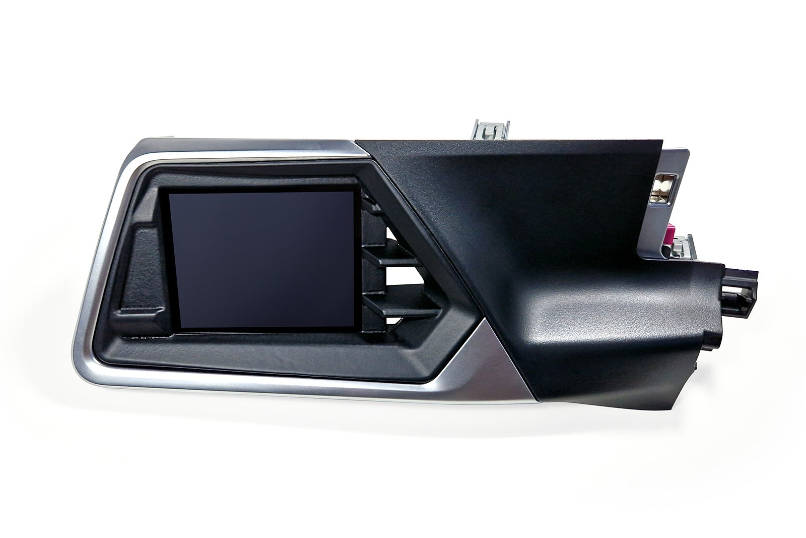 CANchecked MFD32 Gen2 3.2-inch multi function display with preassembled OEM vent for BMW G8X M2 M3 M4, G42 2 Series, and G2X 3 Series shown on a white background. For ID8