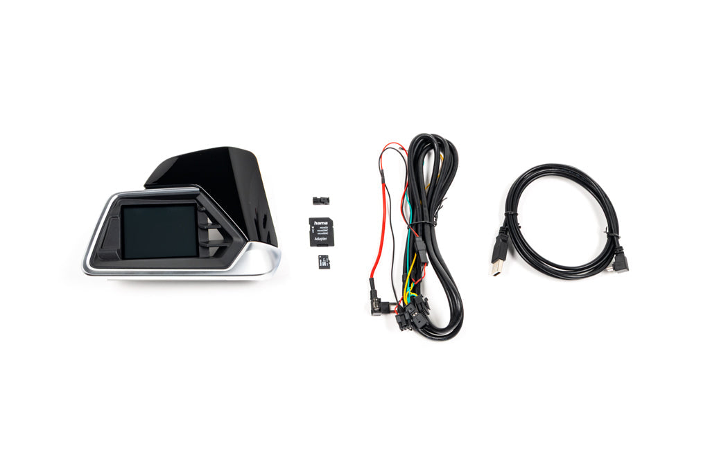 CANchecked MFD32 Gen2 3.2-inch multi function display with preassembled OEM vent for BMW G8X M2 M3 M4, G42 2 Series, and G2X 3 Series shown on a white background.
