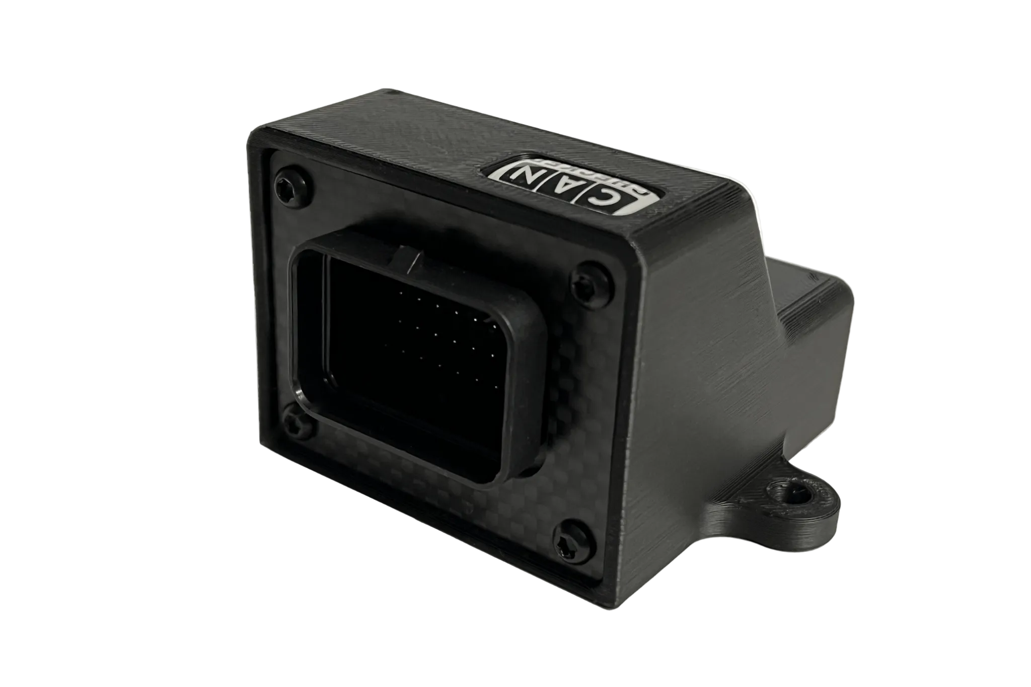 CANchecked MCE18 interior can bus extension module with multiple connection ports for vehicle electronics.