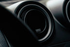 CANchecked MFD15 Gen2 1.5-inch multi-function display installed in a Ford Fiesta MK5, MK6, or MK7 interior, providing real-time vehicle diagnostics, performance monitoring, and customizable data display through a vehicle-specific integration.