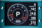 CANchecked MFD28 2.8-inch Gen2 multi-function universal display in interior view, showcasing the sleek digital interface.
