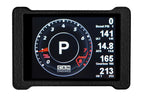 CANchecked 2.8" Gen2 multi-function display for Audi B5 S4 and A4 interior, LHD version with sleek digital screen.