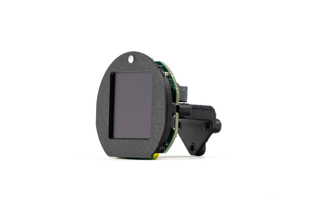 CANchecked MFA2.0 Gen2 multi-function display for Mazda NA Miata MX-5 shown on a white background, featuring instrument cluster integration, OLED display technology, and real-time vehicle data monitoring for left-hand and right-hand drive applications.
