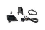 CANchecked MFD32 Gen2 Multi Function Display for Porsche 992 911 LHD shown on a white background with vehicle-specific vent integration and CAN bus monitoring functionality.