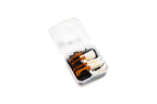 CANchecked TML04 temperature monitoring cover lens kit displayed on a white background, designed to protect compatible CANchecked infrared temperature sensors from debris, dust, moisture, and harsh motorsport operating conditions.