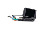 CANchecked MFD28 Gen2 2.8-inch multi-function display for Toyota Corolla E210 shown on a white background, featuring a vehicle-specific air vent integration, touchscreen interface, and real-time vehicle diagnostics and performance monitoring.
