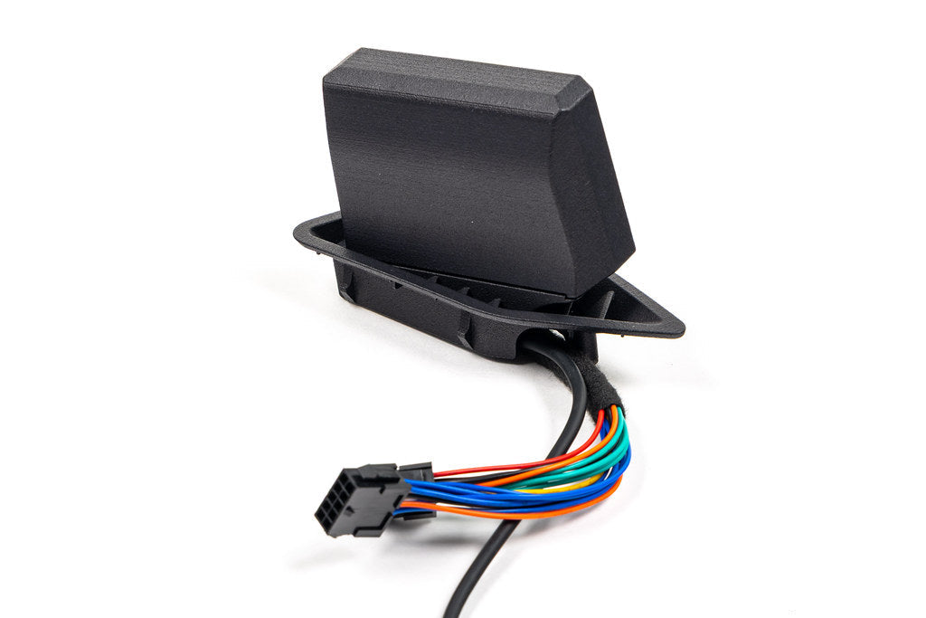 CANchecked MFD28 Gen2 2.8-inch multi-function display for Toyota Corolla E210 shown on a white background, featuring a vehicle-specific air vent integration, touchscreen interface, and real-time vehicle diagnostics and performance monitoring.