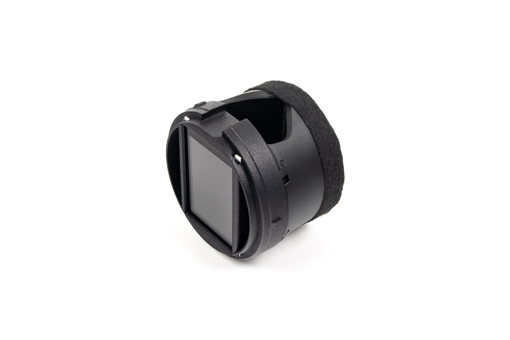 CANchecked MFD28 Gen2 2.8-inch multi-function display for Toyota XP210 GR Yaris and Toyota ZN8 GR86 shown on a white background, featuring a vehicle-specific air vent integration, touchscreen interface, and real-time vehicle diagnostics and performance monitoring.