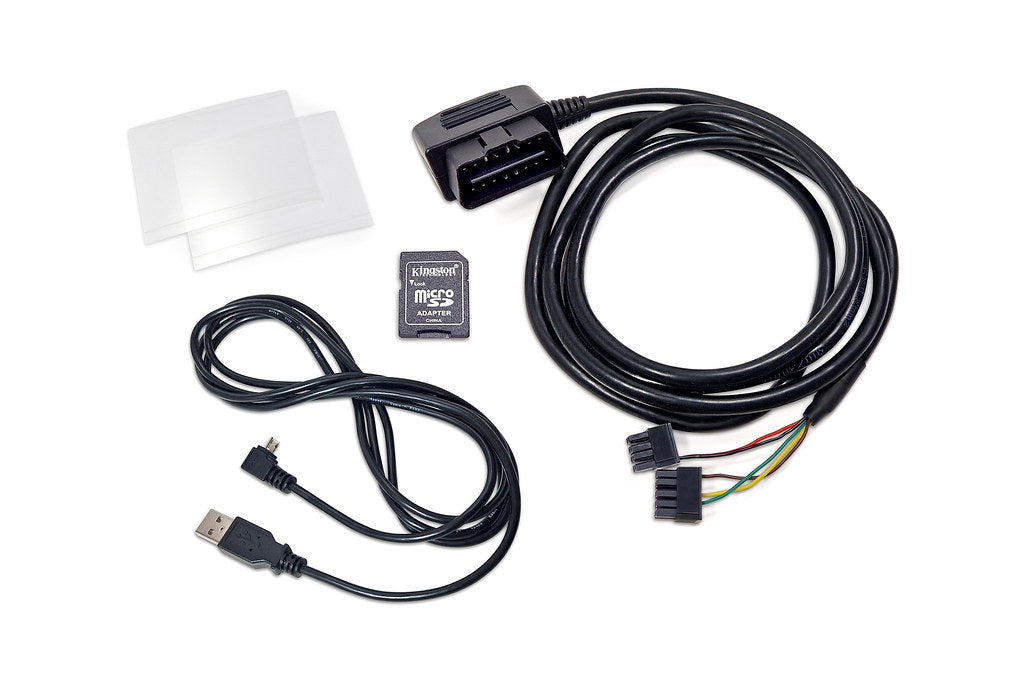 CANchecked MFD32 Gen2 3.2-inch multi-function display for Volkswagen B8 Passat (LHD) shown on a white background with OEM-style dashboard integration
