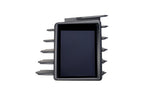 CANchecked MFD28 Gen2 2.8-inch multi-function display for Volkswagen Bus T6 (LHD) shown on a white background with OEM-style dashboard integration.