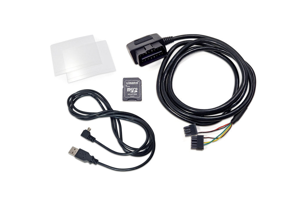 CANchecked MFD28 Gen2 2.8-inch multi-function display for Volkswagen MK3 Scirocco Facelift (LHD) shown on a white background with OEM-style dashboard integration.
