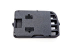 CANchecked MFD32 Gen2 3.2-inch multi-function display for Volkswagen MK5 Polo GTI (LHD) shown on a white background with OEM-style dashboard integration.
