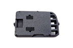 CANchecked MFD32 Gen2 3.2-inch multi-function display for Volkswagen MK5 Polo (LHD) shown on a white background with OEM-style dashboard integration.
