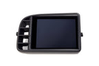 CANchecked MFD32 Gen2 3.2-inch multi-function display for Volkswagen MK5 Polo (LHD) shown on a white background with OEM-style dashboard integration.