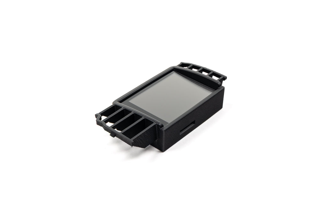 CANchecked MFD28 Gen2 2.8-inch multi-function display for Volkswagen MK6 Golf shown on a white background, featuring a vehicle-specific fitment, high-resolution display, and real-time vehicle data monitoring.