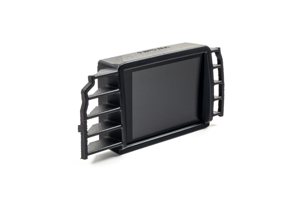 CANchecked MFD28 Gen2 2.8-inch multi-function display for Volkswagen MK6 Golf shown on a white background, featuring a vehicle-specific fitment, high-resolution display, and real-time vehicle data monitoring.