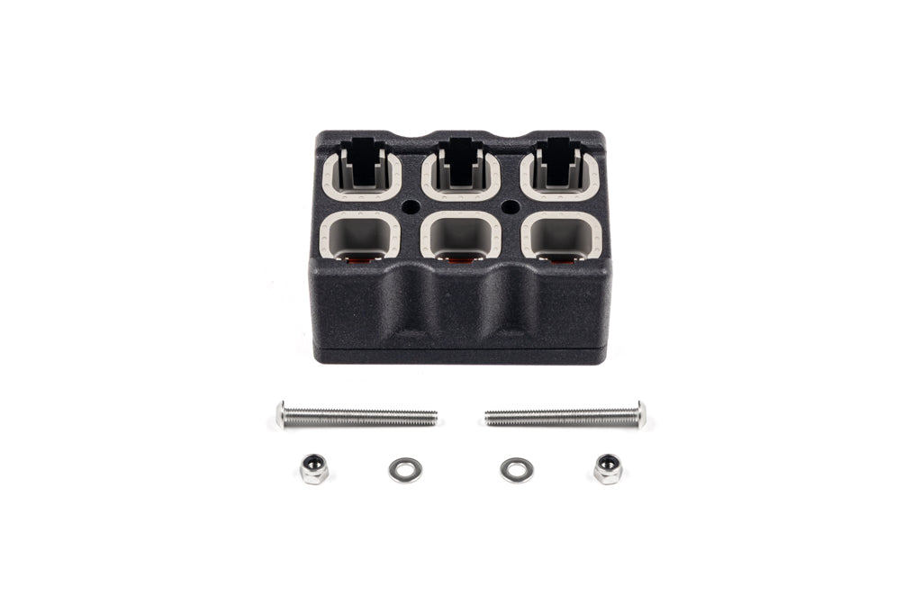 CANchecked CBD06 CAN Bus Distribution module designed to simplify CAN bus wiring and device integration in performance and motorsport vehicle applications, shown on a white background.