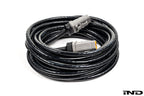 CANchecked Extension Cable DTM2DTM 3.5m with waterproof DTM connectors for CAN bus distribution modules, displays, sensors, and motorsport electronics, shown on a white background.