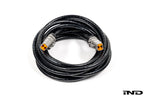CANchecked Extension Cable DTM2DTM 3.5m with waterproof DTM connectors for CAN bus distribution modules, displays, sensors, and motorsport electronics, shown on a white background.