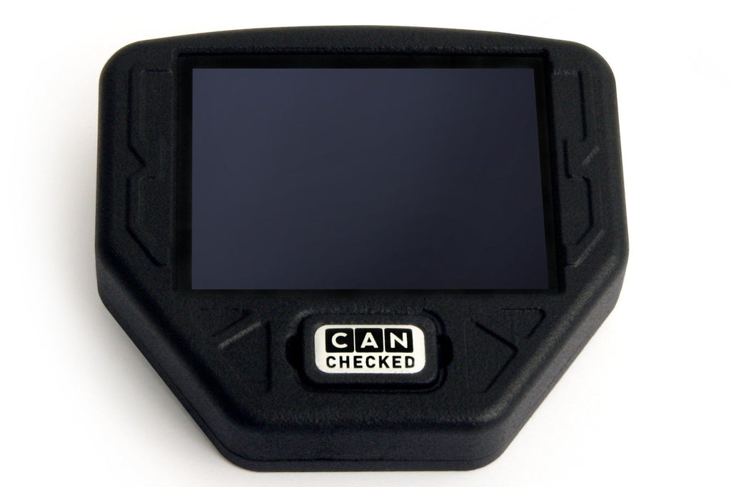 CANchecked SWD32 Multi Function Display | 3.2" Gen2 - For Dished Steering Wheels