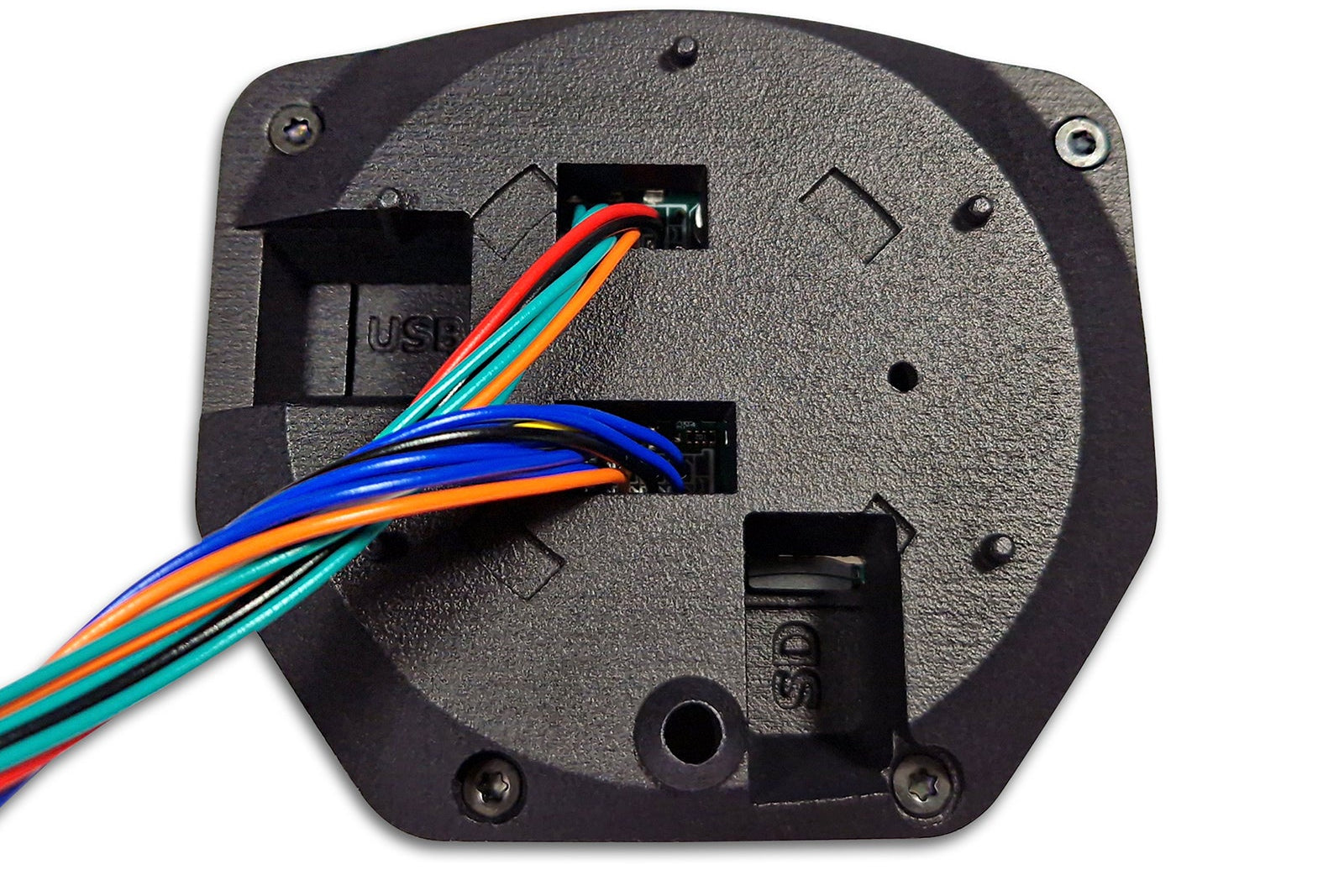 CANchecked SWD32 Multi Function Display | 3.2" Gen2 - For Dished Steering Wheels