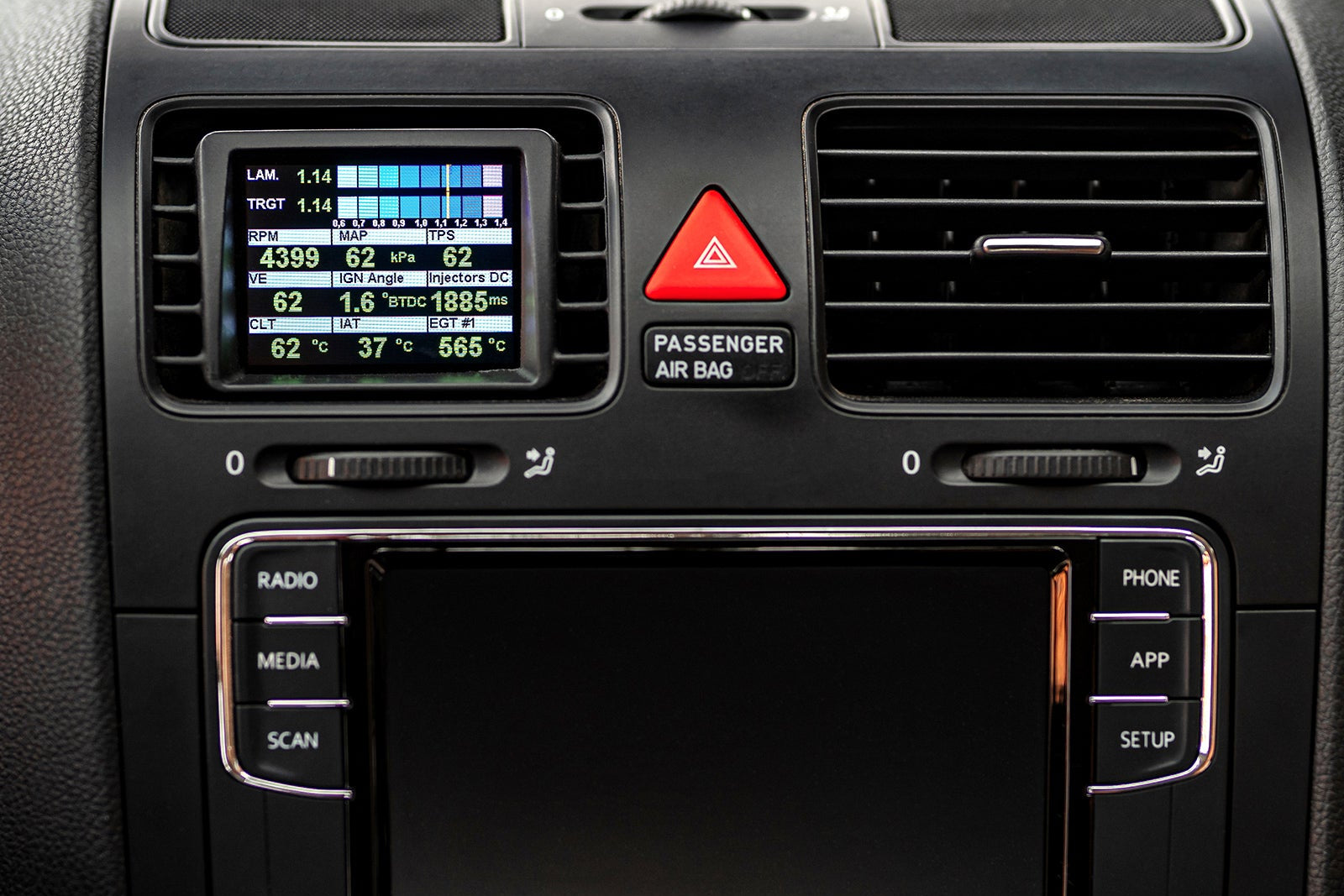 CANchecked VW MK5 Golf MFD28 Multi Function Display | 2.8" Gen2 (LHD/RHD)