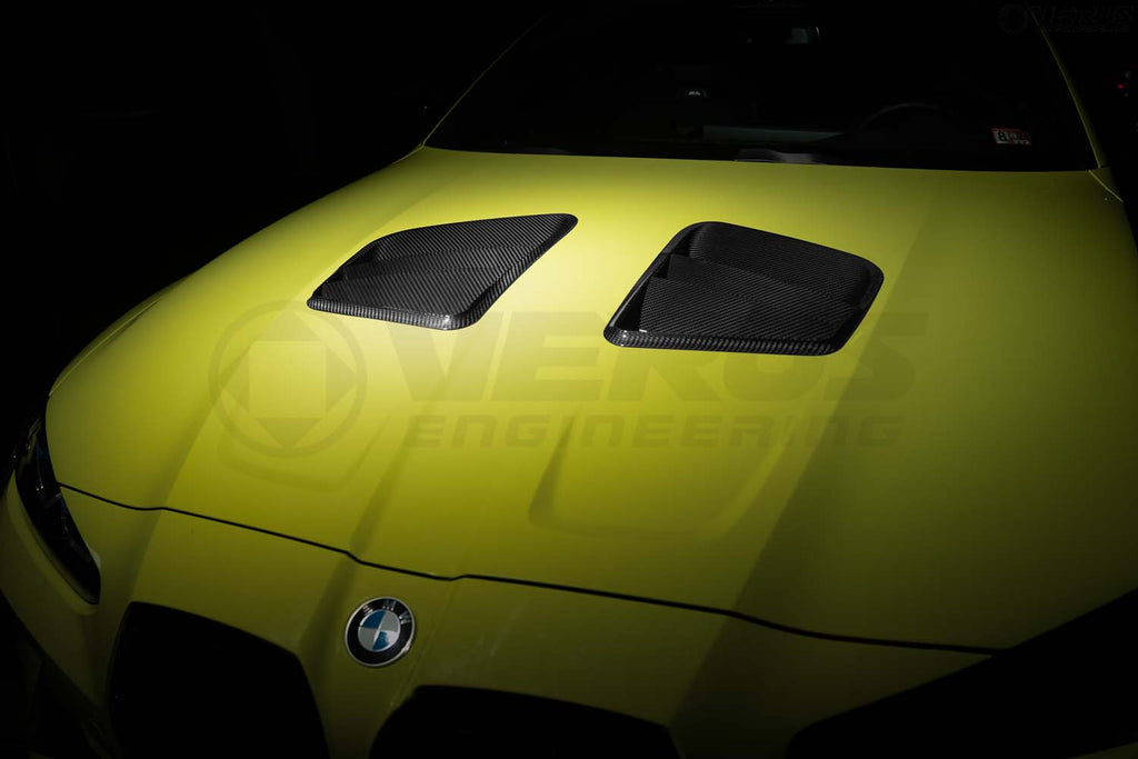 Verus Engineering G8X M3 / M4 Carbon Hood Louver Vent Set