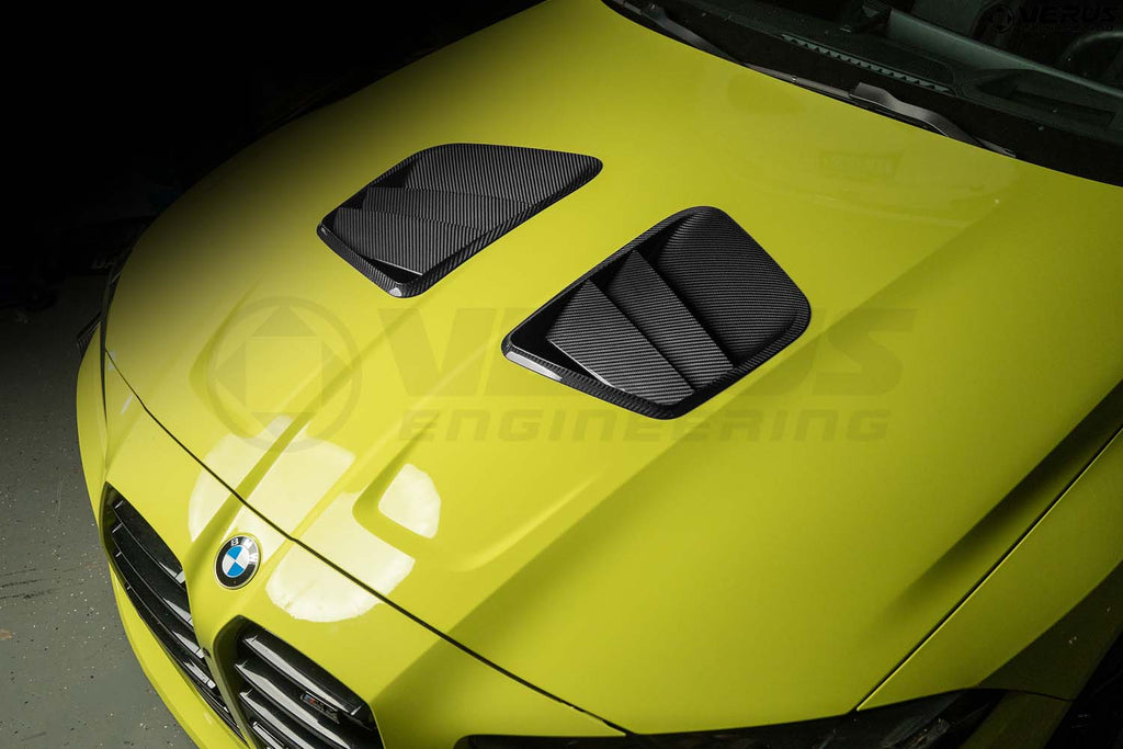 Verus Engineering G8X M3 / M4 Carbon Hood Louver Vent Set