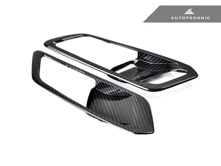 Autotecknic G8X M3 / M4 Dry Carbon Interior Door Handle Trim Set