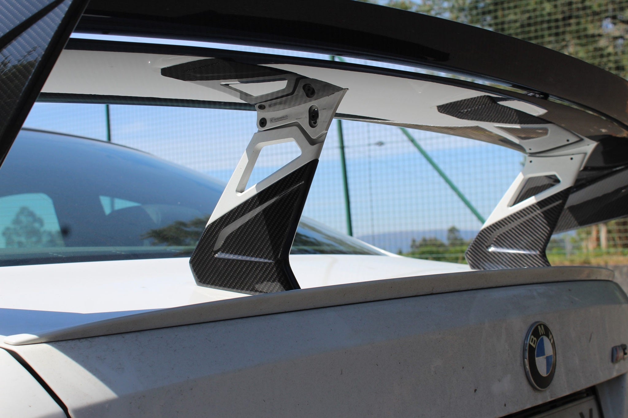Karbonius E9X M3 Dual Element Carbon Rear Wing — S2 | IND