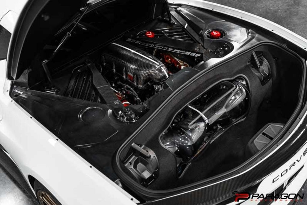 Eventuri Chevrolet C8 Corvette Intake Coupler - Lingenfelter pTR Manifold