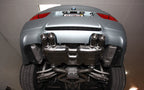 Eisenmann E90 M3 Performance Exhaust installed on a BMW E90 M3, showcasing the premium stainless steel exhaust system and signature Eisenmann exhaust tips.