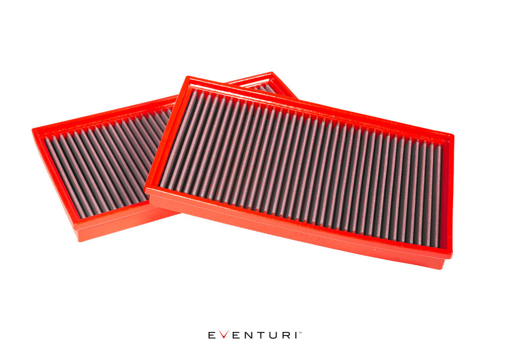 Pair of Eventuri's BMC replacement panel filters for Ferrari F12