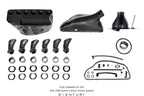 Eventuri Hybrid Carbon Airbox System for the BMW E36/7 Z3M shown on a white background, featuring a prepreg carbon fiber airbox, carbon intake components, and OEM MAF-compatible design for the S54 engine.