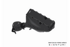 Eventuri hybrid carbon airbox system for BMW E85/E86 Z4M, showcasing sleek carbon fiber construction and performance design.