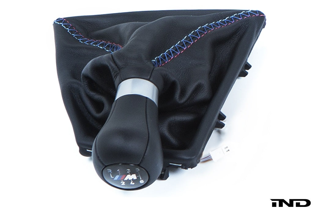 IND F8X M3 / M4 Tri-Color Leather Shift Boot Set - Cross Stitch