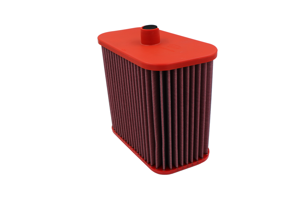 BMC E9X M3 performance air filter OE replacement with high-flow filter media, designed for optimal engine airflow and efficiency.