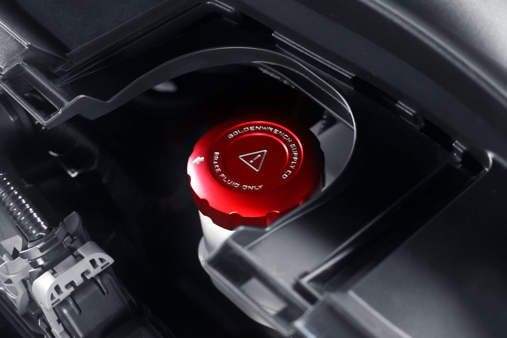 Goldenwrench Blackline Performance GR Corolla / Yaris (G16E-GTS) Cap Set - Edition Red
